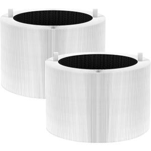Vilaso 211i MAX Filter Replacement for Blue Pure Air Purifier, 2 Pack | 2-Stage Filtration System of H13 HEPA Filter and Activated Carbon Filter