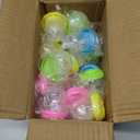 32 Pack Mini Dice Cup Set, Plastic Colorful Shaker Cups with 6 Sided Dice, Shaker Dice Game Desk Toys Bulk for Classroom Rewards Treasure Box Goodie Bag Stuffers Party Favors Gifts