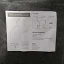 RUNTOP Desk Lamp, Black Desk Lamps for Home Office, LED Desk Light with USB Port and Type C Port, 5 Brightness Levels, 5 Color Temperatures, Flexible Gooseneck Desk Lamp, Table Lamp for Reading Study