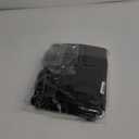 Magnetic Screen Door for 48 x 80 Inch French Door, Screen Itself Size: 50" x 81", Glass Sliding Door Heavy Duty Screen Door Mesh Curtain Keeps Bugs Out for Patio, Sliding Or Large Door (Polyester-Black)