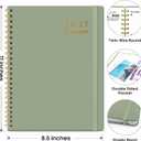 Planner 2026-2027, 8.5" x 11" Weekly and Monthly Academic Year Planner Calendar, July 2026 - June 2027, Hardcover Large School Planning Agenda With Tabs, Perfect for School & Office Supplies, A4, Green