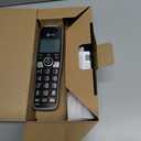 AT&T BL102 DECT 6.0 Cordless Phone for Home with Answering Machine, Call Blocking, Caller ID Announcer, Audio Assist, Intercom, and Unsurpassed Range, Silver/Black