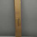 KAMANINA Double Curtain Rods for Windows 36 to 72 Inches (3-6 Feet), Champagne Gold Heavy Duty 1 Inch Double Curtain Rod, Telescoping Drapery Rod with Netted Texture Finials