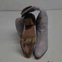 Cowgirl Ankle Boots Cowboy Boots for Women Western Booties Rhinestone Chunky Heel Fashion Comfortable Side Zipper (8.5, Mid Calf Multicolor)