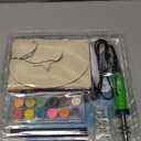 Craft Culture Beginners Wood Burning Kit for Kids, Teenage Boys & Girls - Christmas Gifts for Boy & Girl - Craft Projects Birthday Gift Idea for Children Teen Woodburning DIY Hobby Kits Art Activities