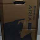 UPPAbaby Aria V2 Lightweight Infant Car Seat - Just Under 6 lbs - Base with Load Leg + Infant Insert + All-Weather FootCover Included - Direct Stroller Attachment - Greyson (Charcoal Mlange)