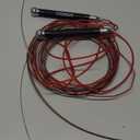 2-in-1 Speed Rope: 2mm for Boxing/MMA & 3mm for CrossFit - Tool-Free Adjustable Cable System with Dual Bearings - Sweatproof Hybrid Grip for High-Intensity Training (Black)