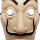 Halloween Party Pop Horror Movie Mask Cosplay Costume Props with Unisex, Yellow