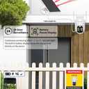 4G LTE Solar Security Camera - No WiFi Cellular Outdoor Camera with 2K Color Night Vision, PIR Motion Detection, 2-Way Audio, Siren Alarm, 360 Live View, SIM Card & 32GB SD Card Included