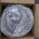 3.9 Inch 7-Zone Full Mattress Topper, Egg Crate Memory Foam Mattress Topper