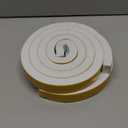 Self-Adhesive High Density Foam Insulation Tape - 1in x 3/4in x 13Ft Weatherstrip with Strong Adhesive for Door and Window Soundproofing