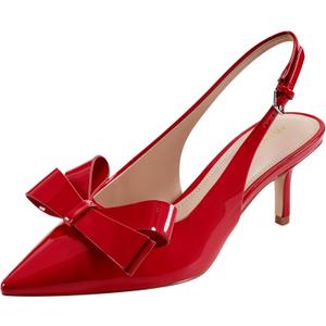 Marc Fisher Women's Allon Pump (8, Red Patent 610)