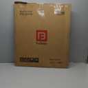 Steel Fireplace Screen 3 Panel Black | 50" W x 30" H 