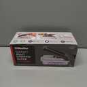 Mueller Vegetable Chopper Mandoline Slicer, Food Veggie Chopper, Cheese Grater, Onion Vegetable Cutter with Container, Dicer, Kitchen Gadgets & Essentials, White Sand/Grey (6 blade)