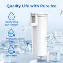 Waterdrop Replacement for GE Profile Opal Nugget Ice Maker Water Filter, P4INKFILTR, with Ring Pull, NSF 42&372 Certified, BPA-Free, 3 Counts