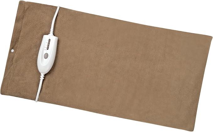 Veridian Healthcare TheraCare Deluxe XL Moist or Dry Heating Pad, Brown, Universal (24-510)