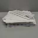 Pack of 2 Paint Organizer, 49 Holes Acrylic Paint Organizer, Craft Storage and Apple Barrel Vertical Storage, for 2oz Craft Paints