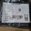 AZERPIAN 5 Gallon Water Jug Holder Bottle Organizer 3Tiers Water Dispenser Rack with Storage Shelves for Kitchen,Office,Living Room,Black