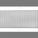 14" x 32" or 32" x 14" Cube Core Eggcrate Return Air Grille - Aluminum Rust Proof - HVAC Vent Duct Cover - White [Outer Dimensions: 15.75 x 33.75]