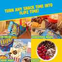 Flipz Milk Chocolate Covered Pretzels (5oz, Pack of 6), Perfect Sweet, Salty, & Crunchy Snack For Adults And Kids