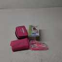 PrimaCare Medical DS-9197-PK Professional Classic Series Manual Adult Size Blood Pressure Kit, Emergency Bp kit with Stethoscope and Portable Leatherette Case, Nylon Cuff, Pink