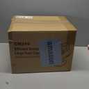 BYHUME Mattress Vacuum Cleaner, 17Kpa 650W Bed Vacuum Cleaner, 273nm UV-C Light & Ultrasonic 145F Heating, 80000 RPM/Min Brushroll Rotation, Wide Suction Port for Pillows Cribs Sofa, Black Corded