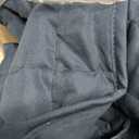 EMME Quilts Twin Size Bedding Sets Navy Blue Bedspread, Lightweight Soft Pre-Washed Quilt Comforter, 2 Piece, Cozy Reversible Coverlet with Pillow Sham for All Season (Square Pattern,66"x90")