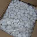 Pulovin 30 lbs White Rocks for Plants Indoor, 1-2 inch Decorative Garden Stone Outdoor Landscaping, Walkways, Yard, Large Polished River Rocks for Plants Pots, Vases, Crafts