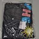 Womens Hawaiian Shirts Here Comes The Sun T Shirt Oversized Sequin T-Shirt Summer Beach Tops Black (Small)