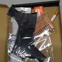 Beard Shaper, Beard Shaping Tools, Include Beard Template Guide, Professional Straight Edge Razor, 10 Count of Double Edge Blade, Barber Pencil, Beard Comb, 2 Stainless Steel Scissors