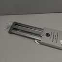 Aluminum Roll Up Dish Drying Rack Over The Sink, 17.7" x 13.4" Rust-Proof Foldable Dish Drainer Mat, Heat Resistant Trivet & Kitchen Sink Cover, Fits Sinks up to 16.8" Wide, Matte Gray