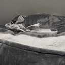 Bedsure Electric Blanket Twin  Soft Flannel Heated Blanket Twin Size, GentleSoft Fast Heating with 10 Time Settings & 6 Heat Settings, Warm Gift for Grandma (62x84 inches, Grey)