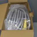 100FT Garden Hose, 304 Stainless Steel Water Hose, Flexible with a 10-Mode Nozzle Sprayer, No Kink, Lightweight, Puncture Proof, Ideal for Yard, Lawn, Outdoor