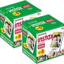 Fujifilm Instax Mini Instant Film, 10 Sheets of 5 Pack  2 (100 Sheets)