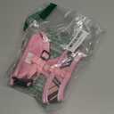 PUPTECK Soft Mesh Dog Harness and Leash Set Pet Puppy Cat Comfort Padded Vest No Pull Harnesses, Light Pink, XS (XS (NECK: 10", CHEST: 10"-14"))