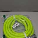 Flexzilla Garden Utility Hose 5/8 in. x 15 ft., Lightweight All-Weather Water Hose, Durable and Flexible, Leak-Free Connections (Chartreuse)