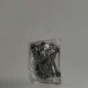 M6 x 60mm Flanged Hex Head Bolts Flange Hexagon Screws, Half Thread, Alloy Steel, Black Oxide Finish, Quantity 10