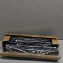 Table Leg Extenders for Folding Tables, Folding Table Legs Extensions for Straight and Bent Legs, Heavy Duty Steel 4 Levels Adjustable Folding Table Leg Risers, Raise Table Height