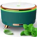 Essential Oil Diffuser for Home, Diffusers for Essential Oils Large Room, 500ml Aromatherapy Diffuser, 7 Colors Changed (Green)