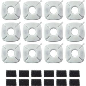 PET STANDARD Water Filters, Compatible with VEKEN 95oz/2.8L Fountain, Pack of 12
