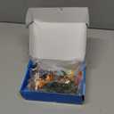 15 PCS Safari Animal Figurines with 15 Introducing Flashcards, Realistic Zoo Animal Figures Montessori Toys Science Educational Matching Game for Homeschool Preschool Toddler Kids