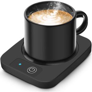 Candle Warmer & Coffee Mug Warmer, Electric Coffee Warmer with Aluminum Metal Panel, 131 Beverages Coffee Warmer for Heating Candle, Coffee, Milk, Tea, Cocoa, Gifts for Coffee Lovers (A20)
