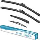 VTOGOI Windshield Wipers Replacement for Hyundai Tucson 2016-2021 Front Rear Wiper Blades and Rear Windshield Wiper Arm Set for My Car (Pack of 4)