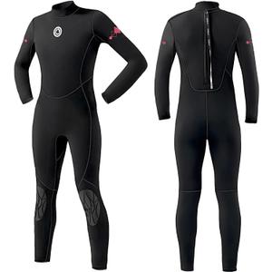 Men's Wetsuits 3mm Full Body Neoprene Wetsuit for Men - Cold Water Wetsuit for Surfing, Diving, Snorkeling, Swimming, Kayaking & Water Sports (M, Chest: 39''-41'')