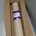 DEXI Ultra Thin Door Mat Indoor Entrance 2'x7', Non Slip Rubber Backed Entryway Mats Dirt Trapper, Low Profile Front Doormat for Inside Entry, Patio, Porch, Beige