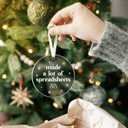 Accountant Christmas Ornament - Accountant Gifts for Women, Men, Office Staff, Employee, Hr Human Resources - The Office Christmas Ornaments, Accounting Ornaments - Acrylic Ornament 2025