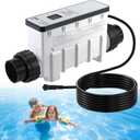 Upgraded Salt Cell Chlorine Generator Suitable for Pentair IntelliChlor EC-520555 520555,Replaces IC40 Swimming Pool Salt Cell,up to 40,000-Gallon