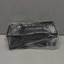 Cisily Black Sponge Holder for Kitchen Sink, Sink Caddy Organizer with High Brush Holder, Kitchen Countertop Organizers and Storage Essentials, Rustproof 304 Stainless Steel, Soap Dispenser Organize