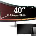 40 Inch Privacy Screen Filter for 21:9 Curved Ultrawide Monitor | Privacy Shield | Anti Glare | Anti-Blue Light | Eye Protection | Anti Spy | Computer Security Private Filter Protector