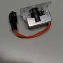 3D SHADOW LIGHT Accessories for Tesla Interior Car Door Lights LED Logo Projector, Ultra-Bright American Flag Design (Black and White), Model 3 Y X S Compatible